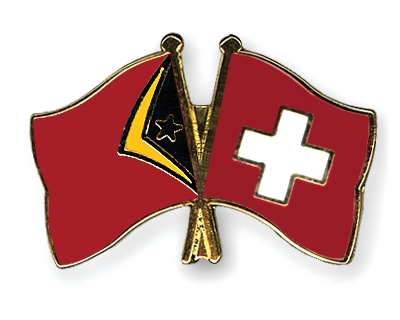 Fahnen Pins Timor-Leste Schweiz
