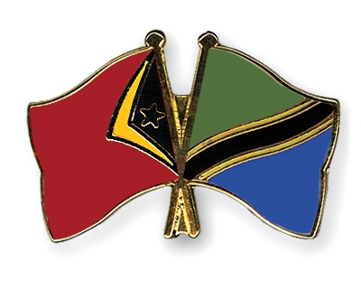 Fahnen Pins Timor-Leste Tansania