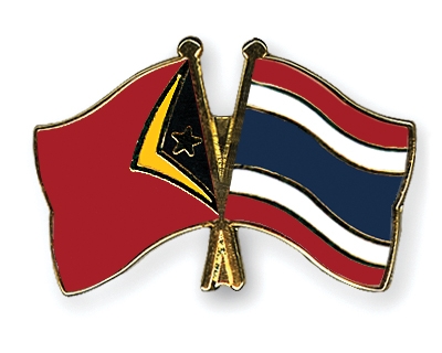 Fahnen Pins Timor-Leste Thailand