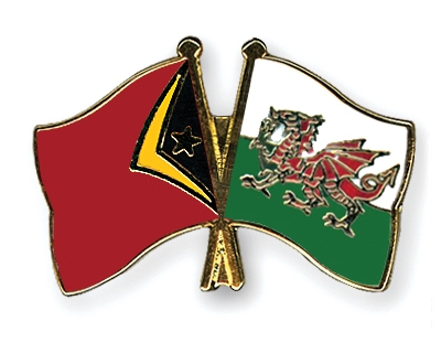Fahnen Pins Timor-Leste Wales