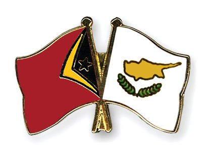 Fahnen Pins Timor-Leste Zypern