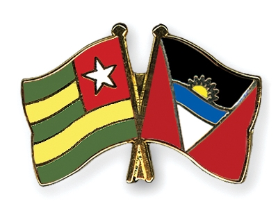 Fahnen Pins Togo Antigua-und-Barbuda