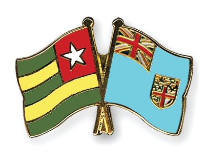 Fahnen Pins Togo Fidschi
