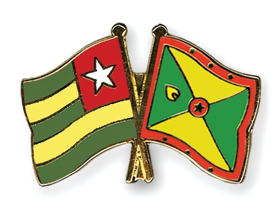 Fahnen Pins Togo Grenada