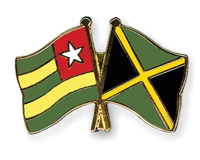 Fahnen Pins Togo Jamaika