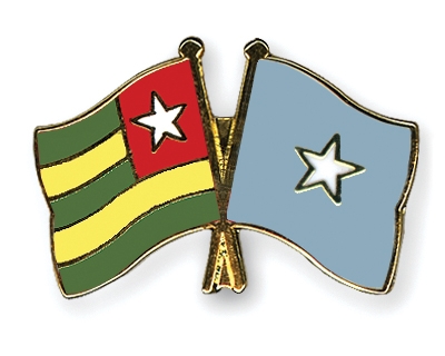 Fahnen Pins Togo Somalia