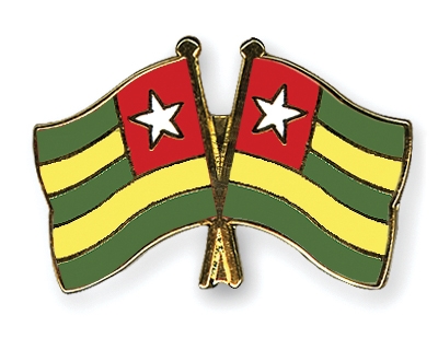 Fahnen Pins Togo Togo