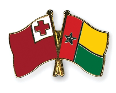 Fahnen Pins Tonga Guinea-Bissau