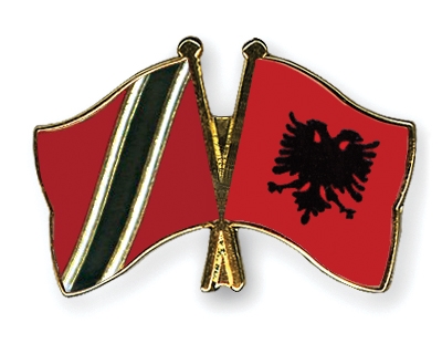 Fahnen Pins Trinidad-und-Tobago Albanien