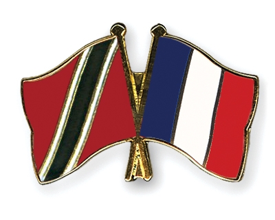 Fahnen Pins Trinidad-und-Tobago Frankreich