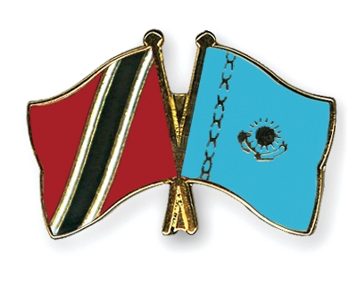 Fahnen Pins Trinidad-und-Tobago Kasachstan