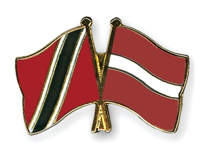 Fahnen Pins Trinidad-und-Tobago Lettland