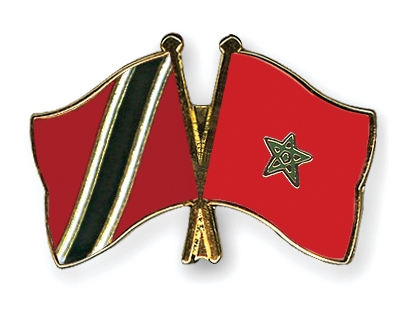 Fahnen Pins Trinidad-und-Tobago Marokko