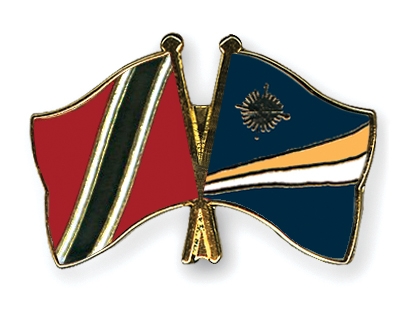 Fahnen Pins Trinidad-und-Tobago Marshallinseln