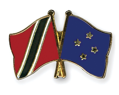 Fahnen Pins Trinidad-und-Tobago Mikronesien