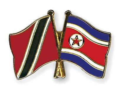 Fahnen Pins Trinidad-und-Tobago Nordkorea