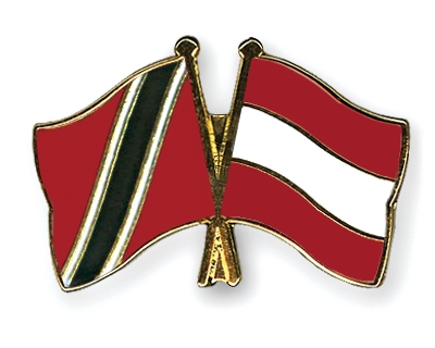 Fahnen Pins Trinidad-und-Tobago sterreich