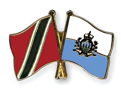 Fahnen Pins Trinidad-und-Tobago San-Marino