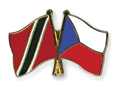 Fahnen Pins Trinidad-und-Tobago Tschechische-Republik
