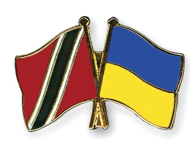 Fahnen Pins Trinidad-und-Tobago Ukraine