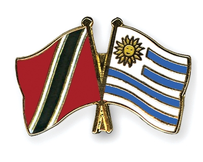 Fahnen Pins Trinidad-und-Tobago Uruguay