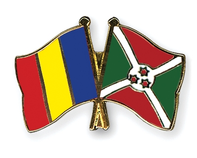 Fahnen Pins Tschad Burundi