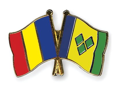 Fahnen Pins Tschad St-Vincent-und-die-Grenadinen