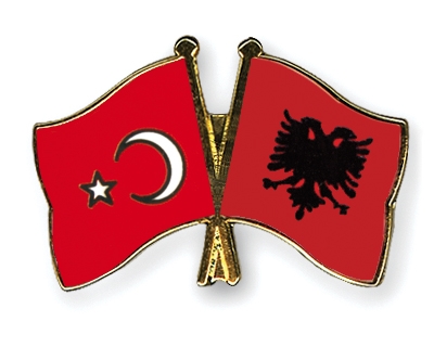 Fahnen Pins Trkei Albanien