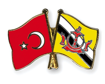 Fahnen Pins Trkei Brunei-Darussalam