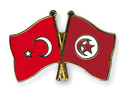 Fahnen Pins Trkei Tunesien