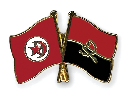 Fahnen Pins Tunesien Angola