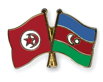 Fahnen Pins Tunesien Aserbaidschan