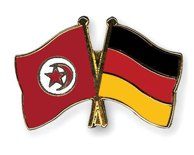 Fahnen Pins Tunesien Deutschland