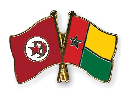 Fahnen Pins Tunesien Guinea-Bissau