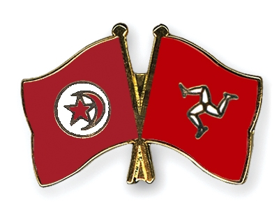 Fahnen Pins Tunesien Isle-of-Man