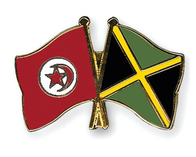 Fahnen Pins Tunesien Jamaika