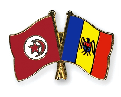 Fahnen Pins Tunesien Moldau