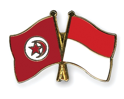 Fahnen Pins Tunesien Monaco
