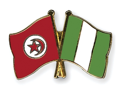 Fahnen Pins Tunesien Nigeria