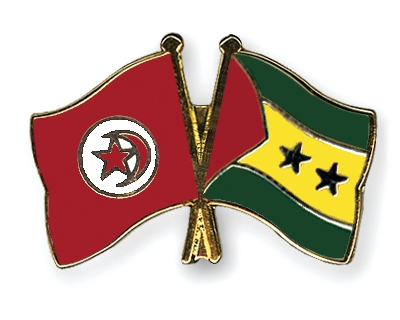 Fahnen Pins Tunesien Sao-Tome-und-Principe