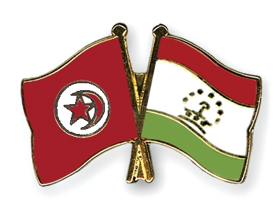 Fahnen Pins Tunesien Tadschikistan