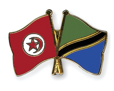Fahnen Pins Tunesien Tansania