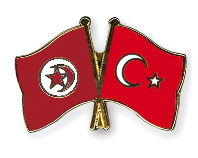 Fahnen Pins Tunesien Trkei