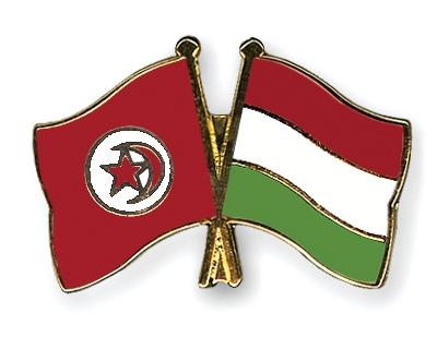 Fahnen Pins Tunesien Ungarn