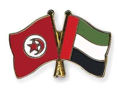 Fahnen Pins Tunesien Ver-Arab-Emirate