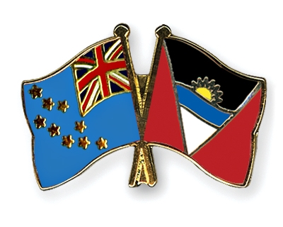 Fahnen Pins Tuvalu Antigua-und-Barbuda