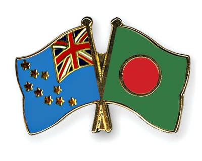 Fahnen Pins Tuvalu Bangladesch