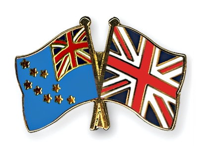 Fahnen Pins Tuvalu Grossbritannien