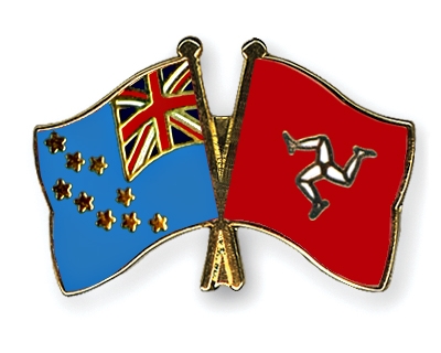Fahnen Pins Tuvalu Isle-of-Man