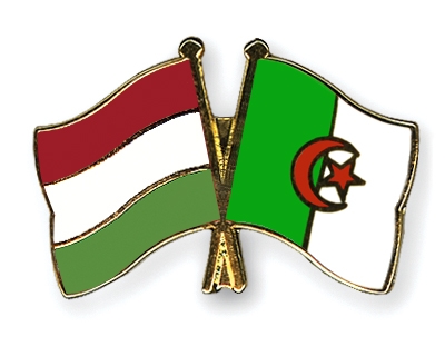 Fahnen Pins Ungarn Algerien